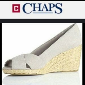 Chaps Dakoda Espadrille peep-toe Shoes